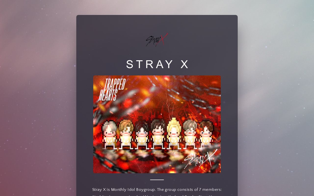 Stray X Proflle